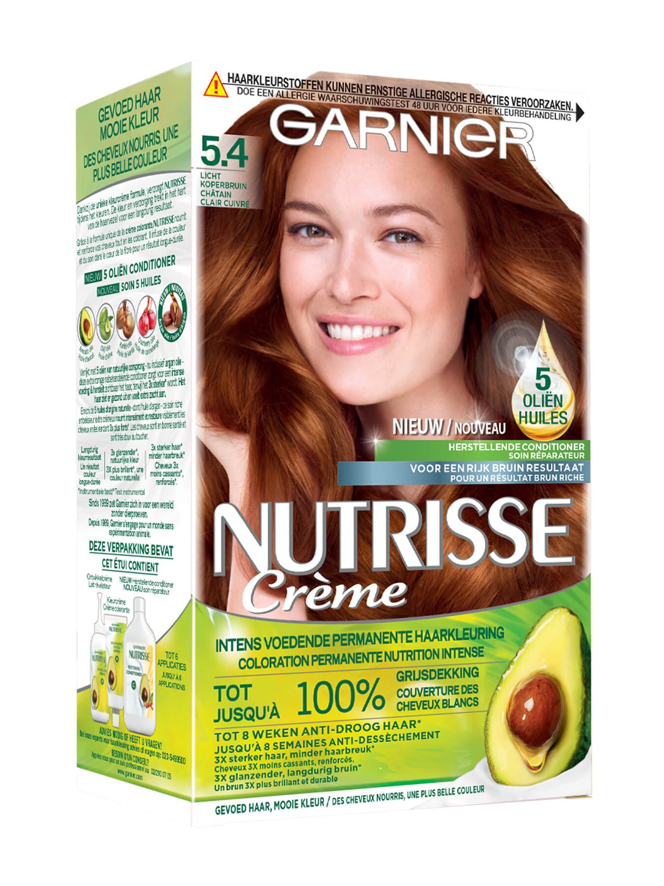 Nutrisse Creme 5.4 koperbruin